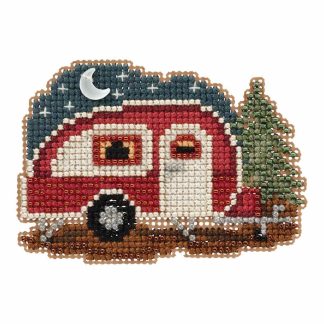 Happy Camper cross stitch bead kit from Mill Hill MH-181721