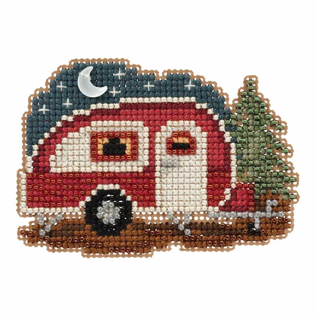 Happy Camper cross stitch bead kit from Mill Hill MH-181721
