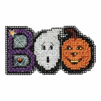 Boo cross stitch bead kit from Mill Hill MH-181722