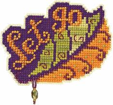Let Go cross stitch bead kit from Mill Hill MH-181724