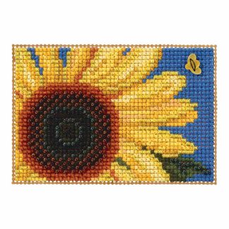 Autumn Gold cross stitch bead kit from Mill Hill MH-181726