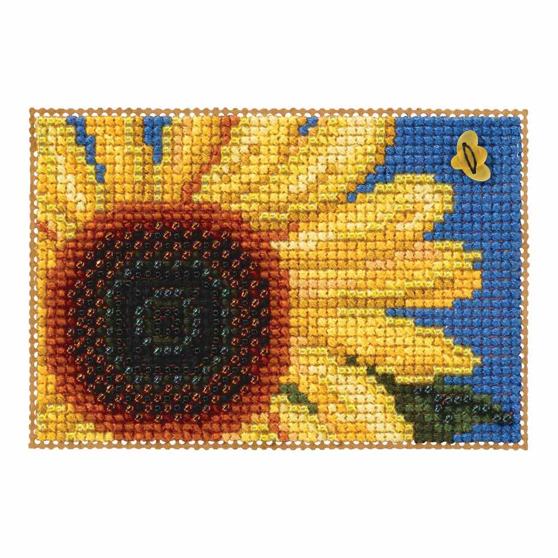 Autumn Gold cross stitch bead kit from Mill Hill MH-181726