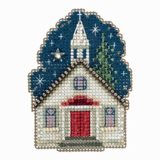 Sunday Night cross stitch bead kit from Mill Hill MH-181834