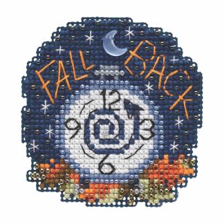Fall Back cross stitch bead kit from Mill Hill MH-181922