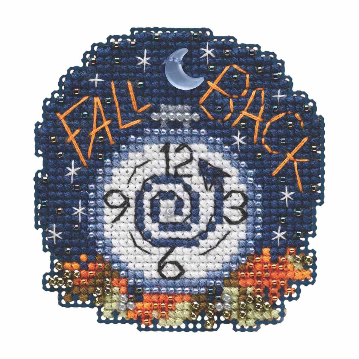 Fall Back cross stitch bead kit from Mill Hill MH-181922