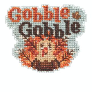 Gobble, Gobble cross stitch bead kit from Mill Hill MH-182022