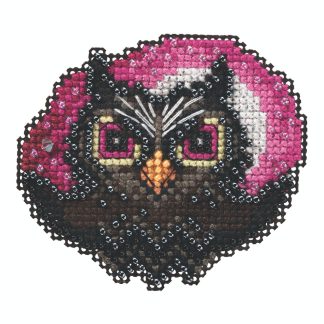 Moonlit Owl cross stitch bead kit from Mill Hill MH-182023