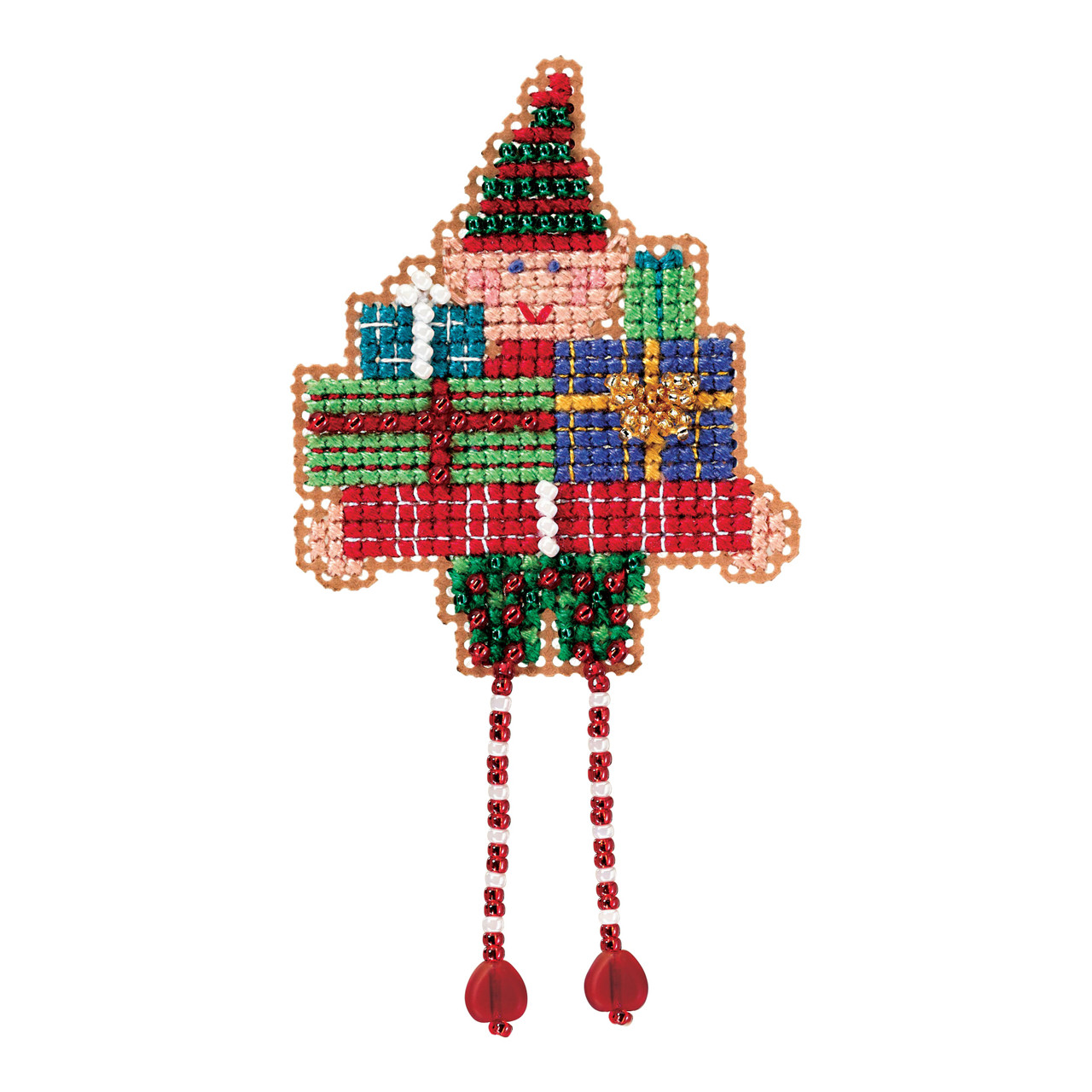 Oli Elf cross stitch bead kit from Mill Hill MH-182302