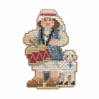 Drummer Boy cross stitch bead kit from Mill Hill MH-184305