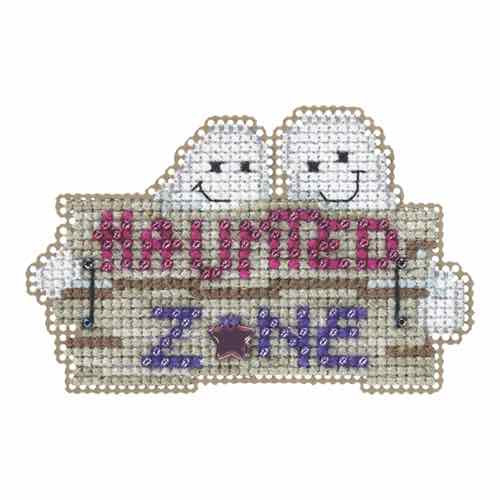 Haunted Zone cross stitch bead kit from Mill Hill MH-185204