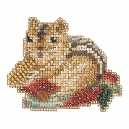 Chippy cross stitch bead kit from Mill Hill MH-185205