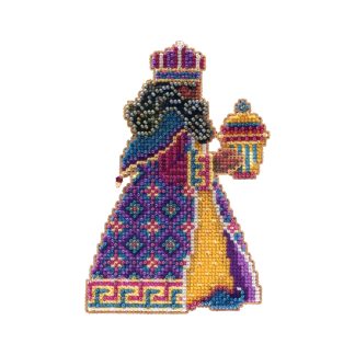 Balthasar cross stitch bead kit from Mill Hill MH-191301
