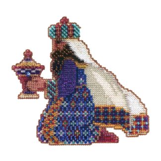 Melchior cross stitch bead kit from Mill Hill MH-191303