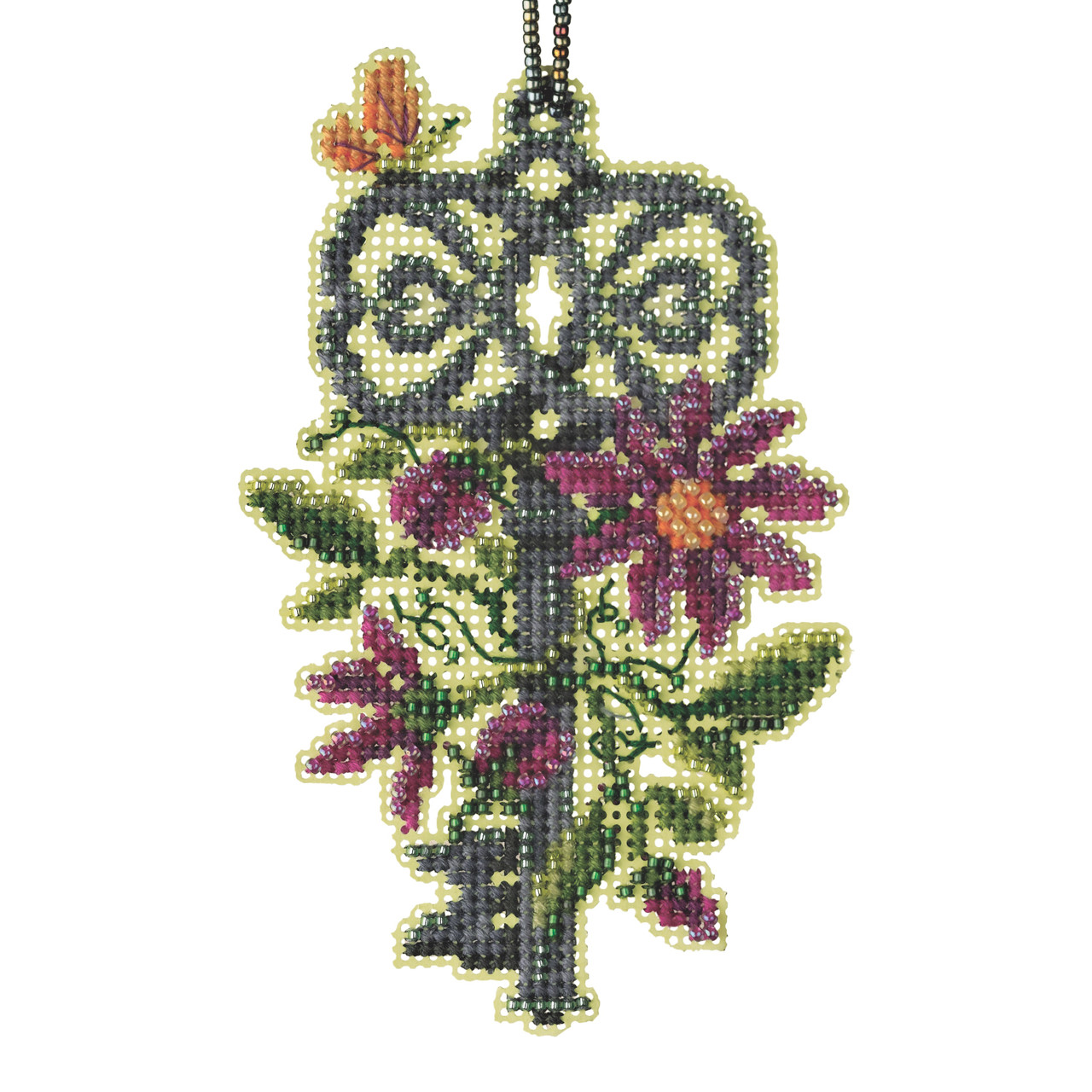 Spring Key cross stitch bead kit from Mill Hill MH-192111