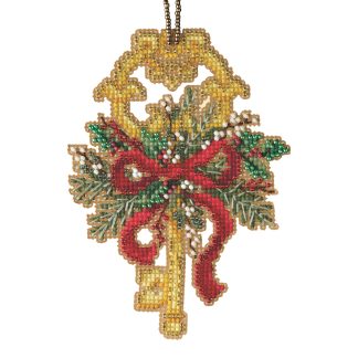 Winter Key cross stitch bead kit from Mill Hill MH-192113