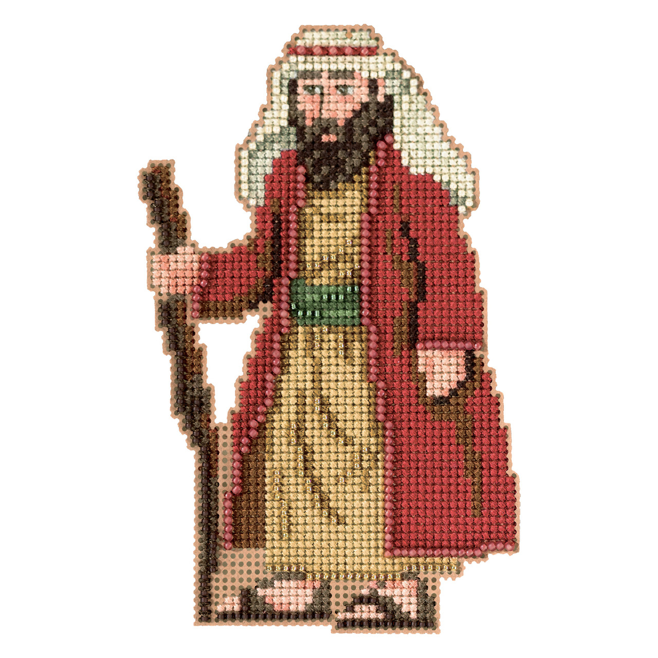Joseph cross stitch bead kit from Mill Hill MH-192303