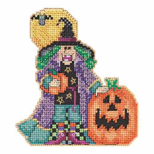 Muriel cross stitch bead kit from Mill Hill MH-195203