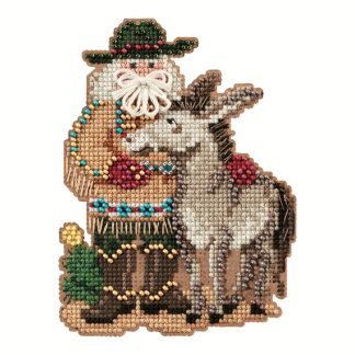 Desert Santa cross stitch bead kit from Mill Hill MH-201301