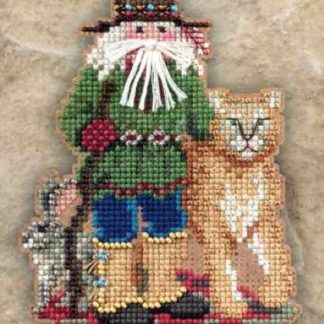 Canyon Santa cross stitch bead kit from Mill Hill MH-201302