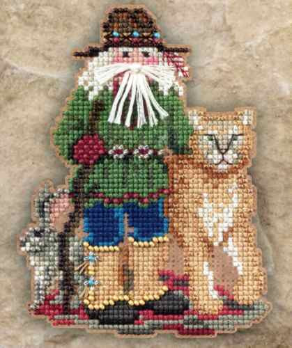 Canyon Santa cross stitch bead kit from Mill Hill MH-201302