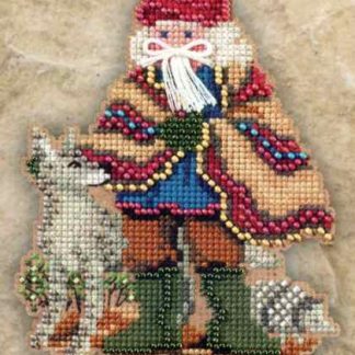 Mesa Santa cross stitch bead kit from Mill Hill MH-201303