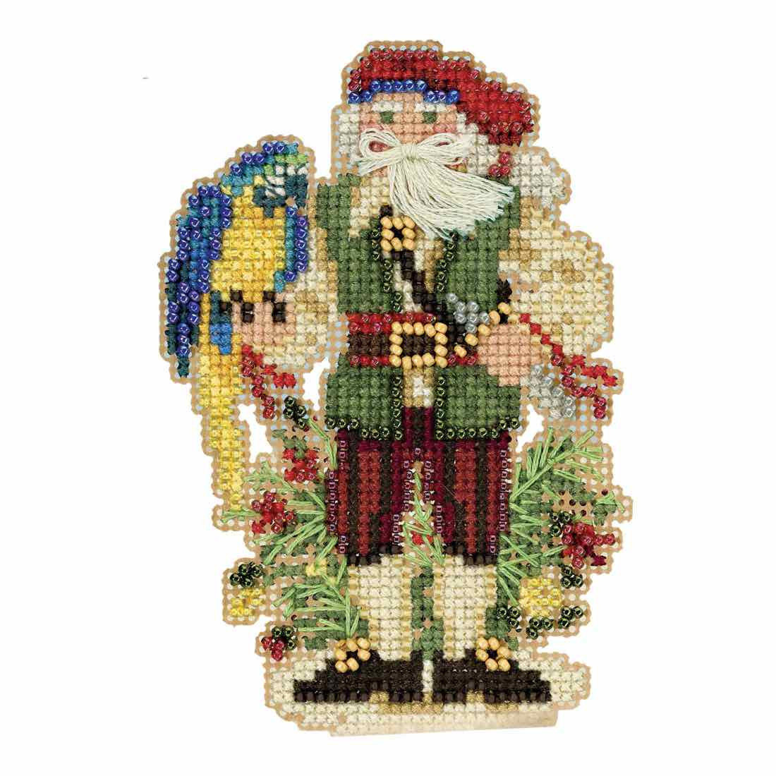 Trinidad Santa cross stitch bead kit from Mill Hill MH-201732