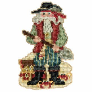 Barbados Santa cross stitch bead kit from Mill Hill MH-201733