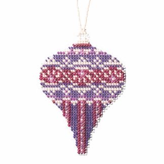 Amethyst Pearl cross stitch bead kit from Mill Hill MH-211914