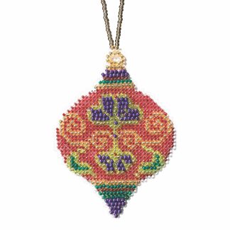 Crimson Cloisonne cross stitch bead kit from Mill Hill MH-211916