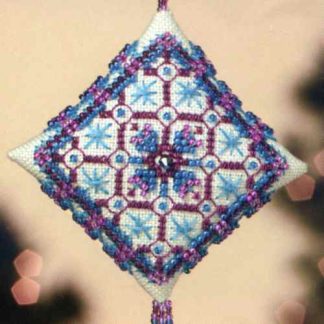 Royal Capri Tiny Treasured Diamond cross stitch bead kit from Mill Hill MH-223306