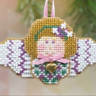 Violet Angel Charmed Angel cross stitch bead kit from Mill Hill MH-CA22