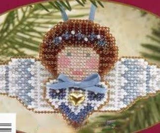 Celeste Angel Charmed Angel cross stitch bead kit from Mill Hill MH-CA23