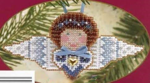 Celeste Angel Charmed Angel cross stitch bead kit from Mill Hill MH-CA23