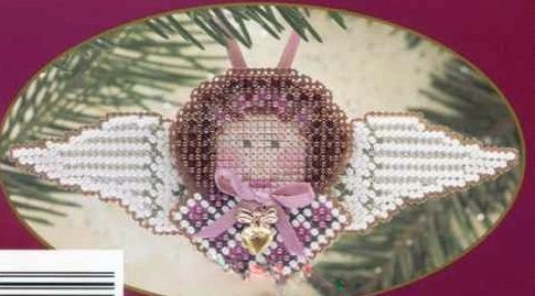 Sage Angel Charmed Angel cross stitch bead kit from Mill Hill MH-CA24