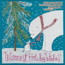 Warmest Wishes cross stitch bead kit from Mill Hill MH-CG301912