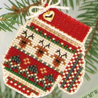 Warm & Wooly cross stitch bead kit from Mill Hill MH-CM7