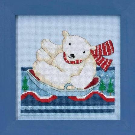 Polar Slide cross stitch bead kit from Mill Hill MH-DM 301713