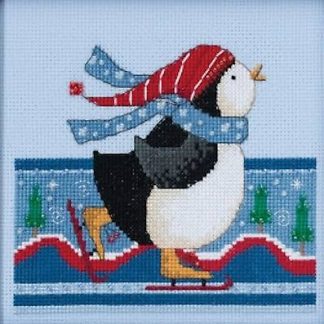 Polar Skate cross stitch bead kit from Mill Hill MH-DM 301714
