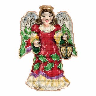 Angel with Lantern cross stitch bead kit from Mill Hill MH-JS201612