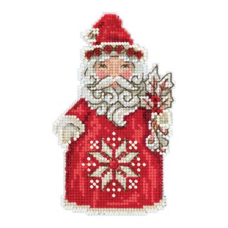 Nordic Santa cross stitch bead kit from Mill Hill MH-JS201911