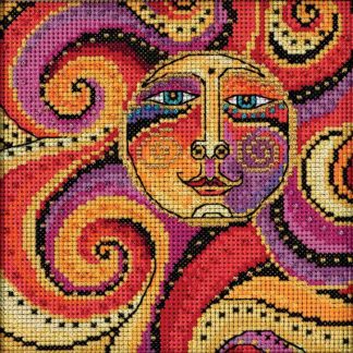 Celestial Sun cross stitch bead kit from Mill Hill MH-LB141812