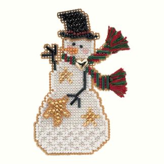Star Snow Charmer cross stitch bead kit from Mill Hill MH-SC29