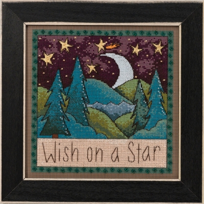 Wish on a Star cross stitch bead kit from Mill Hill MH-ST152014