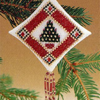 Petite Pine Tiny Treasured Diamond cross stitch bead kit from Mill Hill MH-TD7