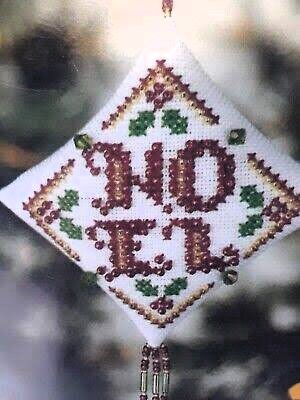 Holly Noel Tiny Treasured Diamond cross stitch bead kit from Mill Hill MH-228302
