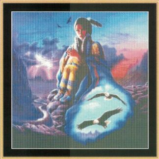 Soaring Spirits cross stitch pattern from Mystic Stitch MS-MKJ12