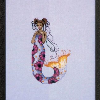 Saint Kitts Mermaid cross stitch pattern from Nora Corbett NC-373