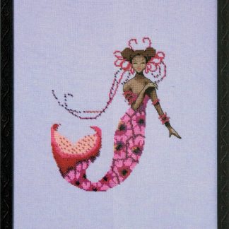 Saint Lucia Mermaid cross stitch pattern from Nora Corbett NC-374