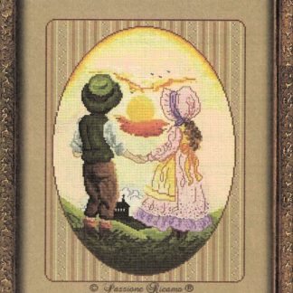 Country Sunset cross stitch pattern from Passione Ricamo PR-CY02