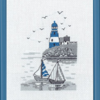 Lighthouse cross stitch kit from Permin PRM-139115